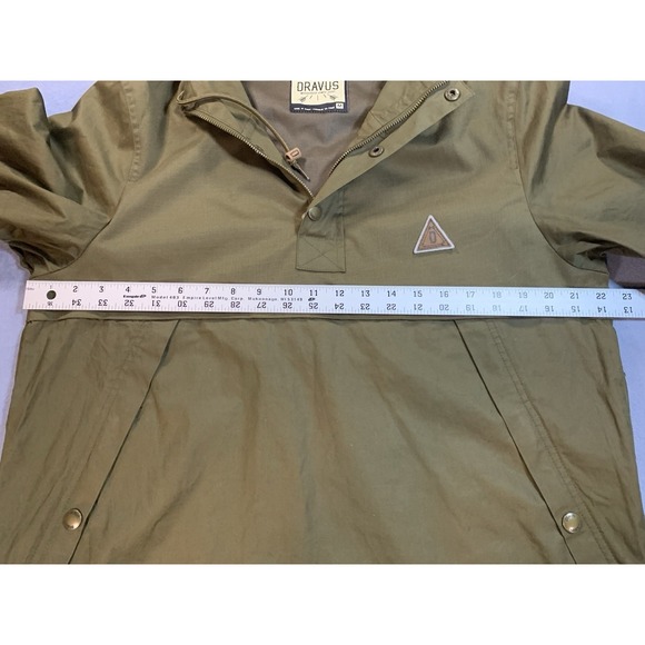 Dravus Jacket Men's Anorak Hooded Zip Casual Windbreak Pullover Size M - Picture 6 of 8